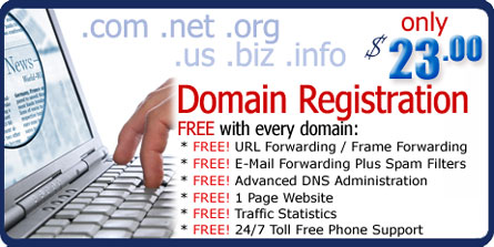 First-Class Domain Registration